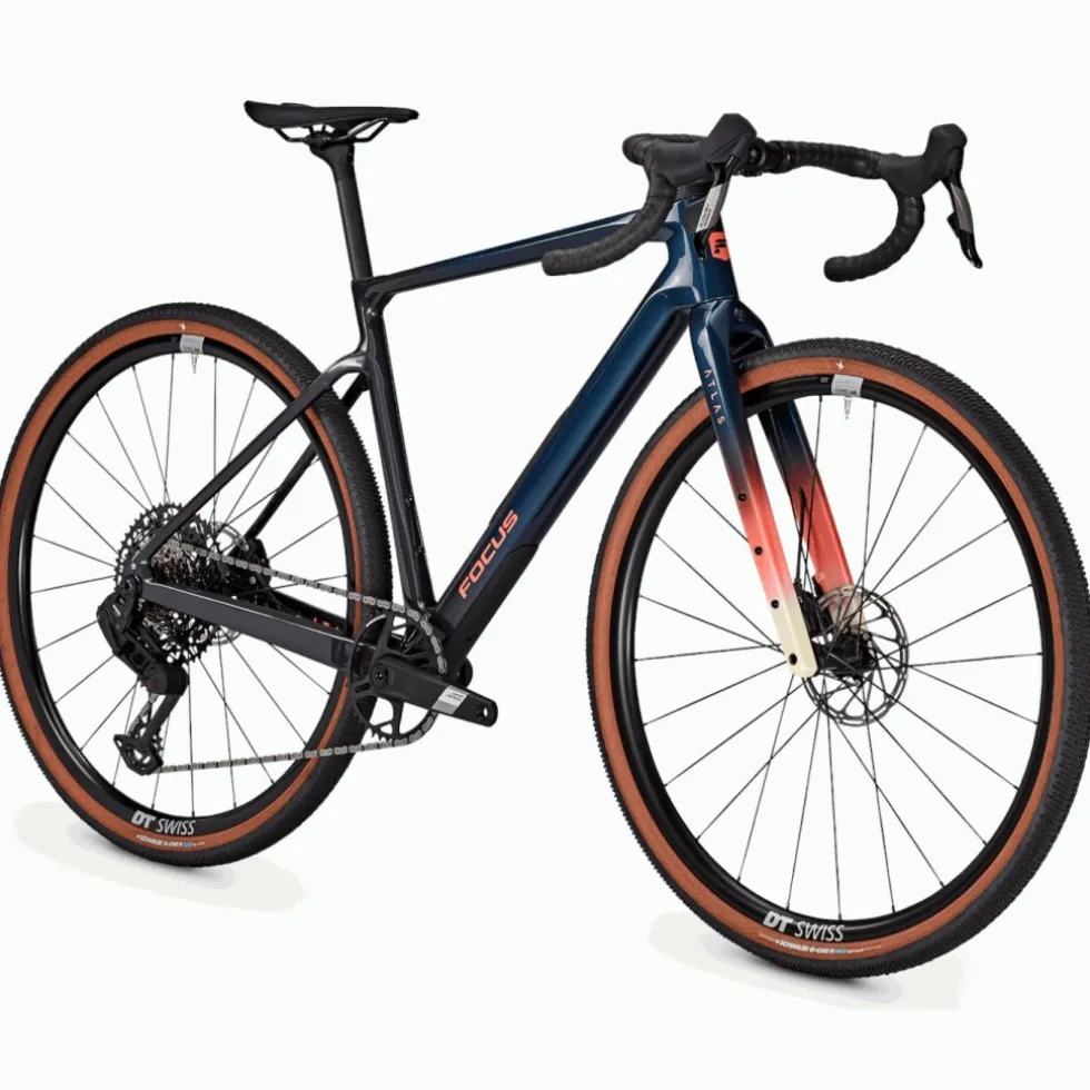 FOCUS ATLAS 8.8 - S1000 AXS - Carbon gravel bike - 2026 - azurblue / diamondblack