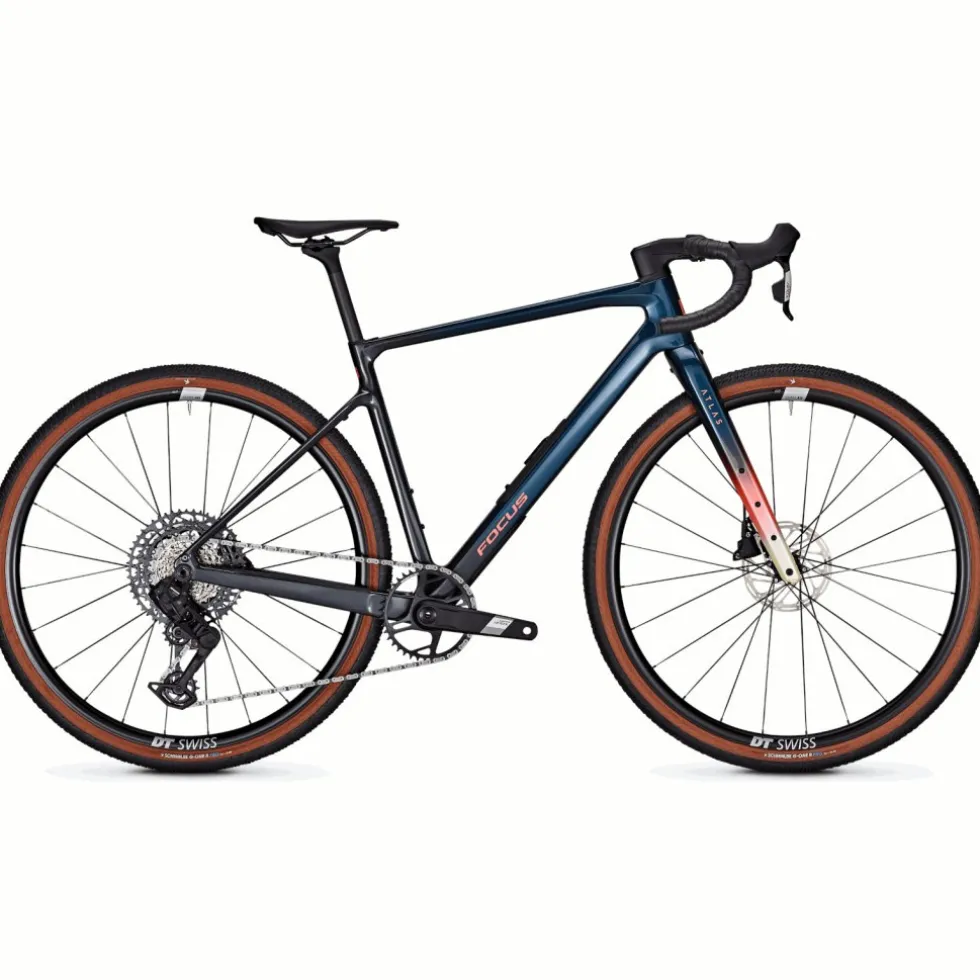 FOCUS ATLAS 8.8 - S1000 AXS - Carbon gravel bike - 2026 - azurblue / diamondblack