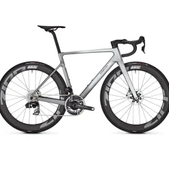 FOCUS IZALCO MAX 9.0 - Carbon Racefiets - 2025 - Silver Glossy / Dark Silver Glossy