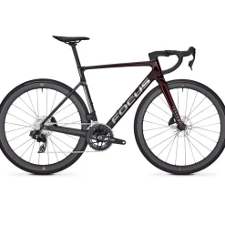 FOCUS IZALCO MAX 8.9 - Rival AXS - Carbon racefiets - 2026 - red tinted / black metalllic