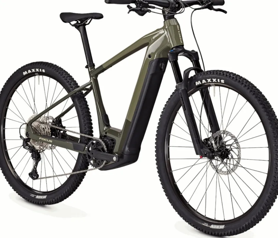 Elektrische Fietsen|E-Mtb Hardtail < Focus JARIFA² 6.9 - E-MTB - 2024 - Urbangreen / Huntmangreen gloy