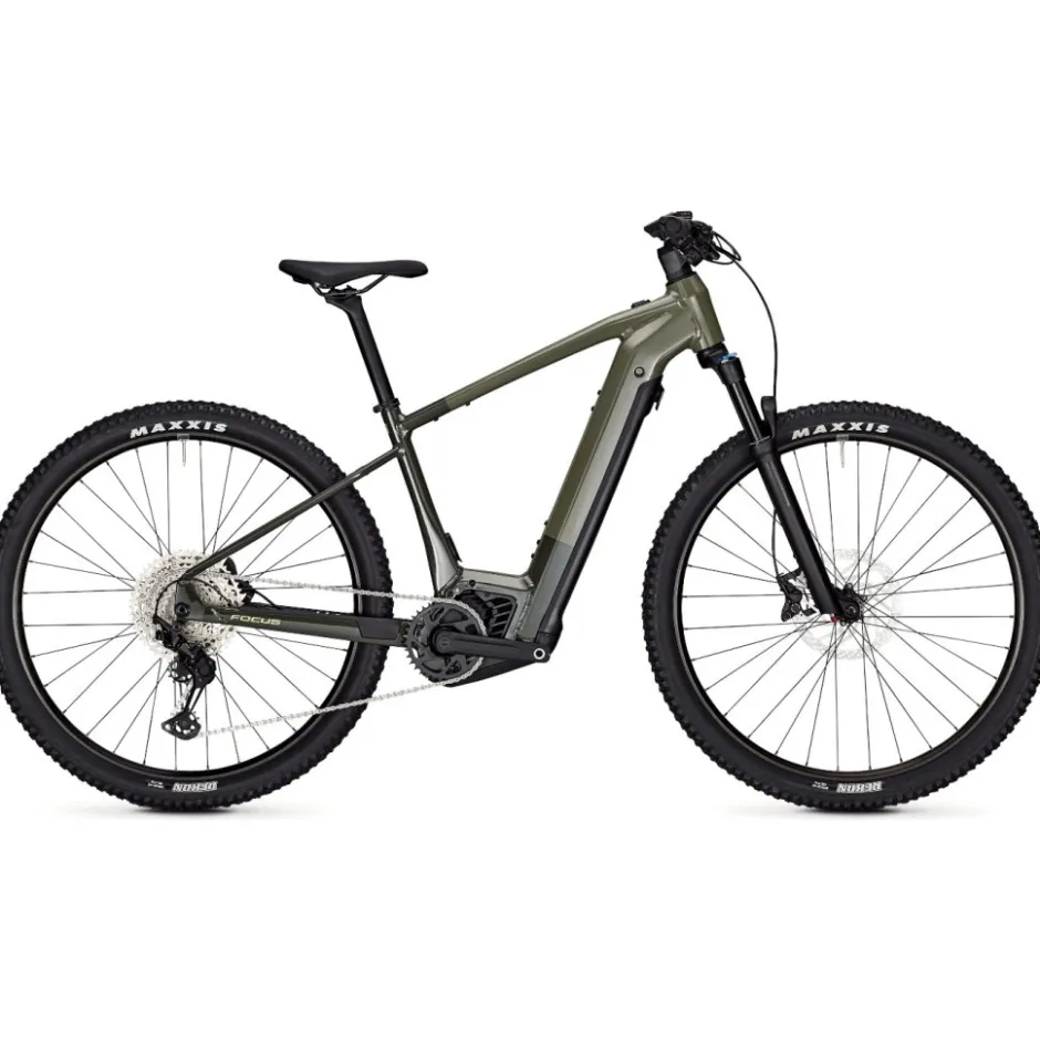 Elektrische Fietsen|E-Mtb Hardtail < Focus JARIFA² 6.9 - E-MTB - 2024 - Urbangreen / Huntmangreen gloy