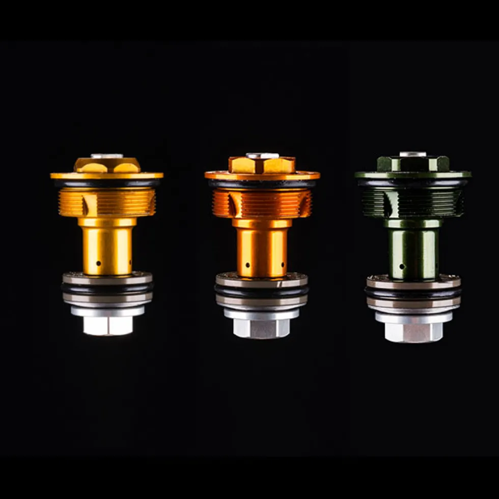 Formula MOD YOKE Stalen Veerdemper - 210x55mm - matzwart