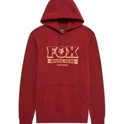 FOX Banner Fleece Hoodie Heren - rust