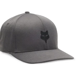 FOX Head Tech Flexfit Pet - steel grey