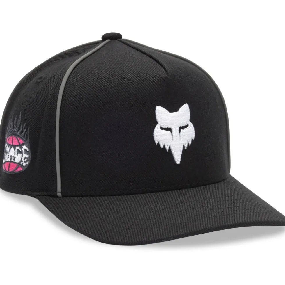 FOX Image Phantom Snapback Pet - black