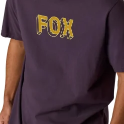 FOX Image Print 195 Original T-shirt met korte mouwen voor heren - plum perfect