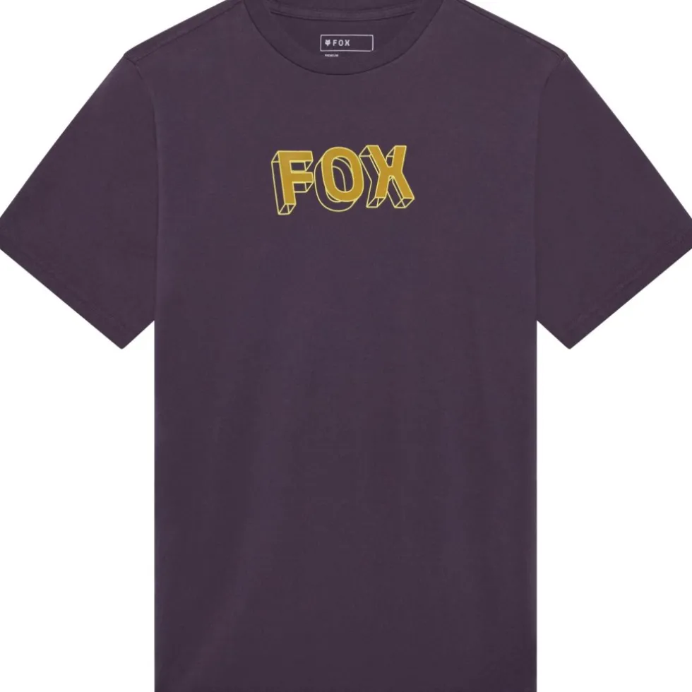 FOX Image Print 195 Original T-shirt met korte mouwen voor heren - plum perfect