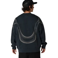 FOX Vision Fleece Crewneck Trui Heren - peach