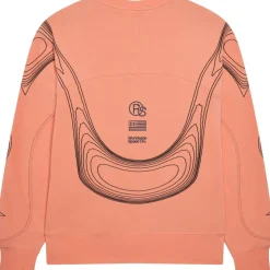 FOX Vision Fleece Crewneck Trui Heren - peach
