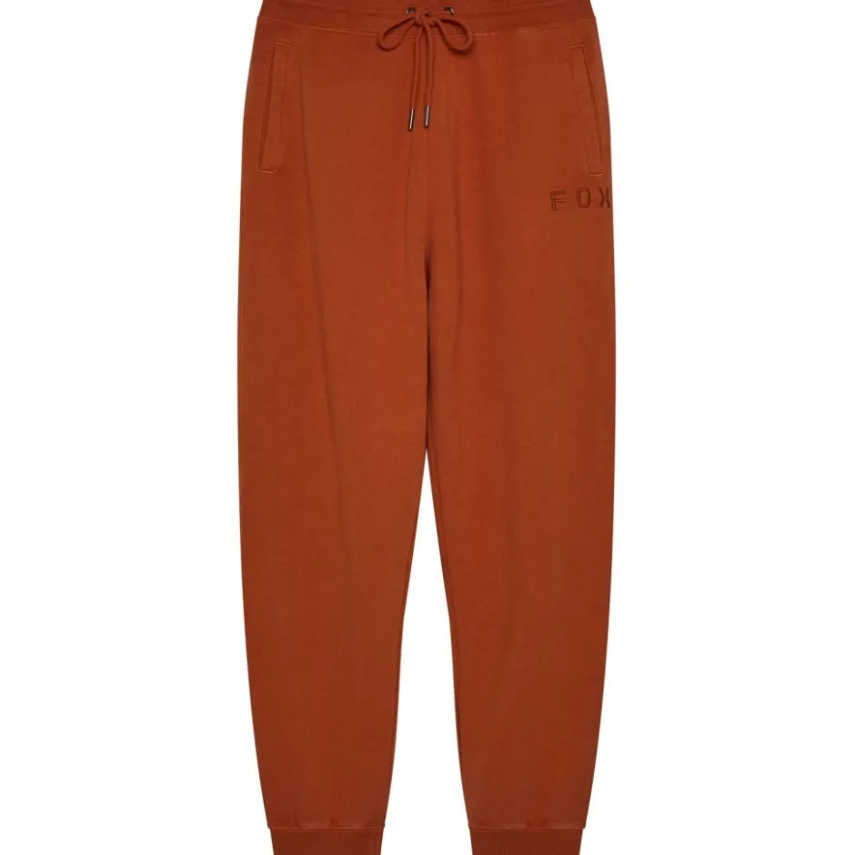Broeken & Rokken < FOX Racing FOX Wordark Fleece Joggingbroek Heren - cognac