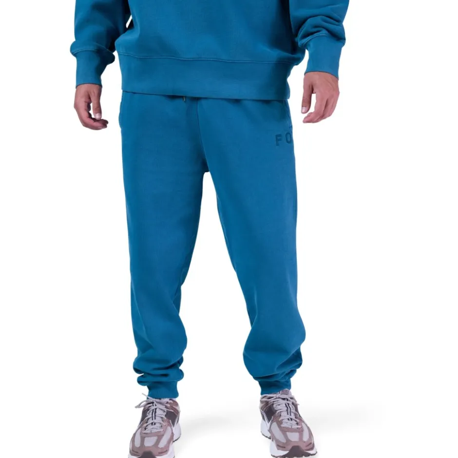 Broeken & Rokken < FOX Racing FOX Wordmark Feece Joggingbroek Heren - twiight