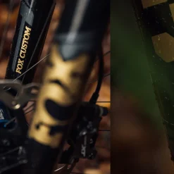 FOX CUSTOM Decal Kit for Fork & Rear Shock - Stealth Black