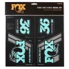 FOX Decal Kit 2019 AM Heritage for Suspension Fork and Rear Shock - Mint