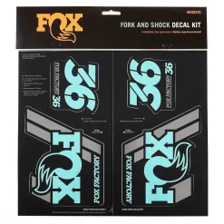 FOX Decal Kit 2019 AM Heritage for Suspension Fork and Rear Shock - Mint