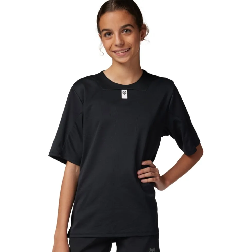 FOX Defend MTB Fietsshirt Kinderen - zwart