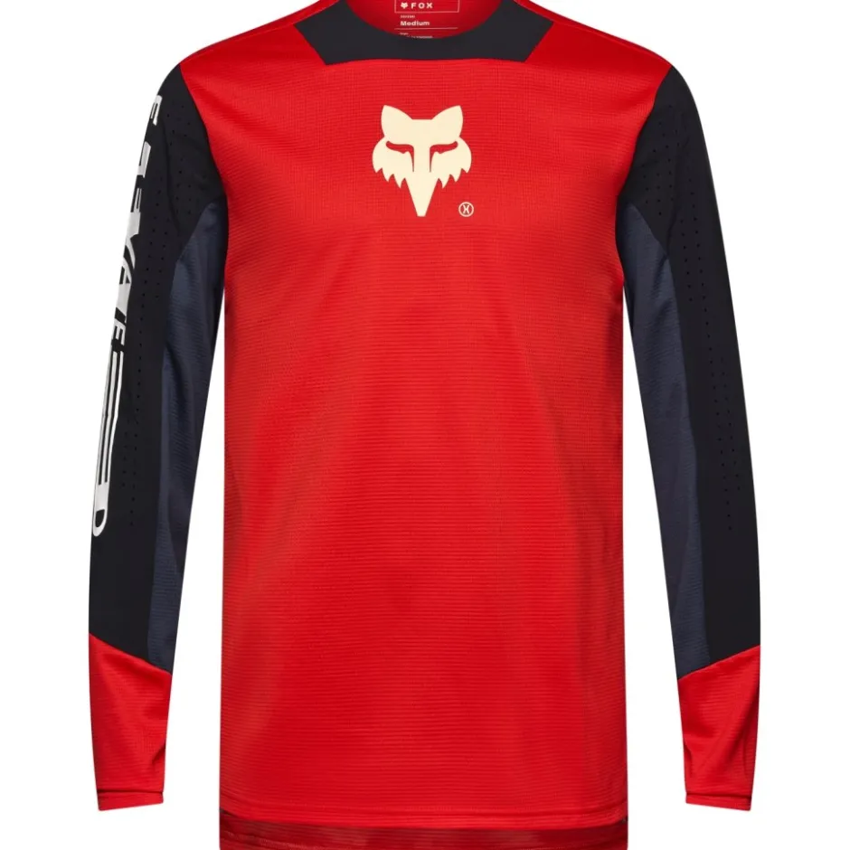 Mtb-Shirts < FOX Racing FOX Defend TB Fiethirt et lange ouwen Heren - Elevated - fluorecent red