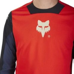 Mtb-Shirts < FOX Racing FOX Defend TB Fiethirt et lange ouwen Heren - Elevated - fluorecent red