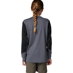 FOX Defend MTB Fietsshirt met lange mouwen Kinderen - galaxy blue