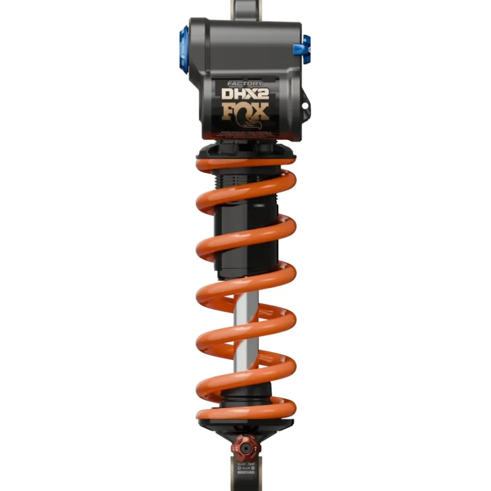 FOX DHX2 Demper - Factory | Coil | Monotube | Metric | Lever Type (2 Pos.) - 210x55mm