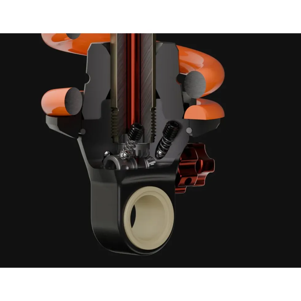 FOX DHX2 Demper - Factory | Coil | Monotube | Metric | Lever Type (2 Pos.) - 210x55mm