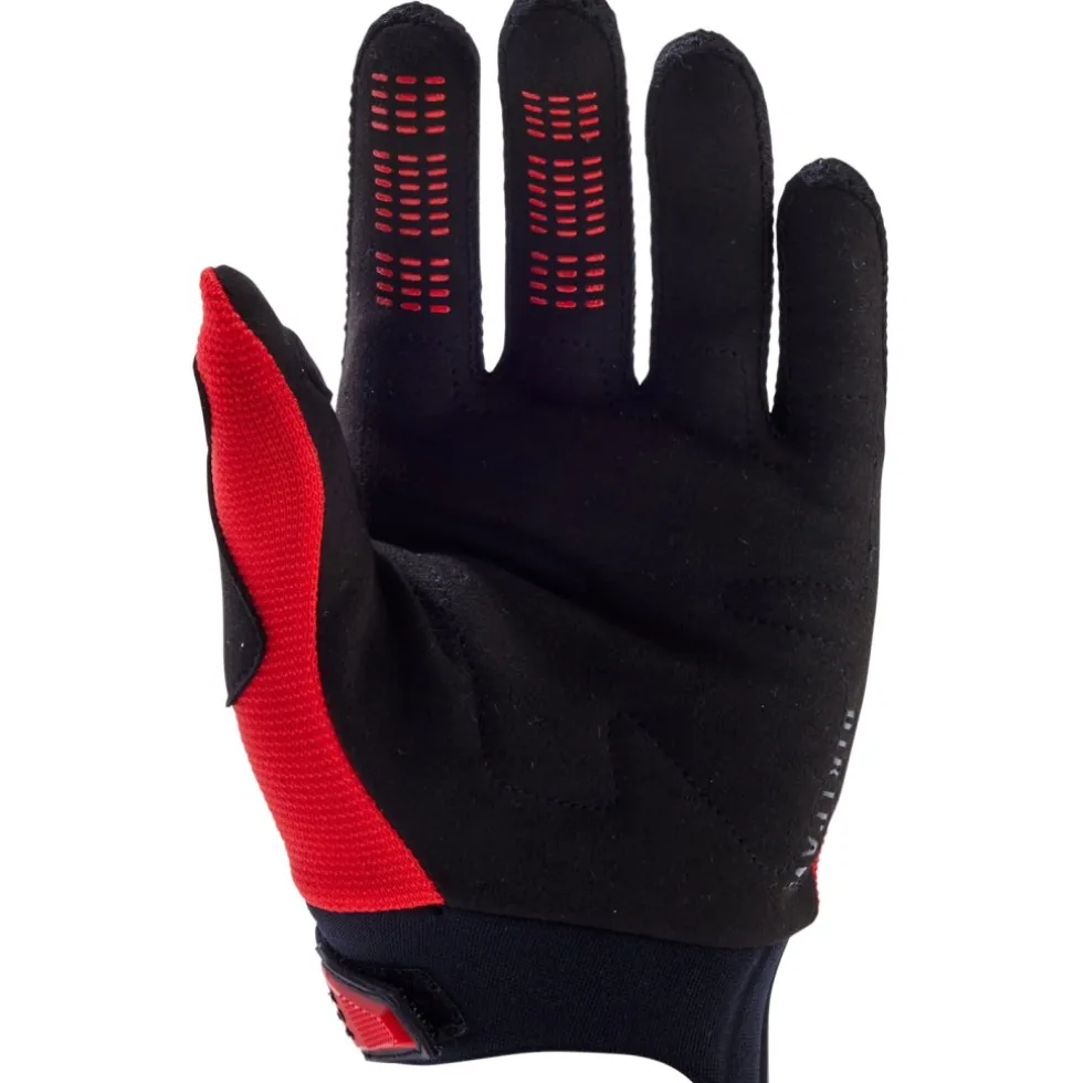 FOX Dirtpaw Kinderen MTB Handschoenen Kinderen - fluorescent red