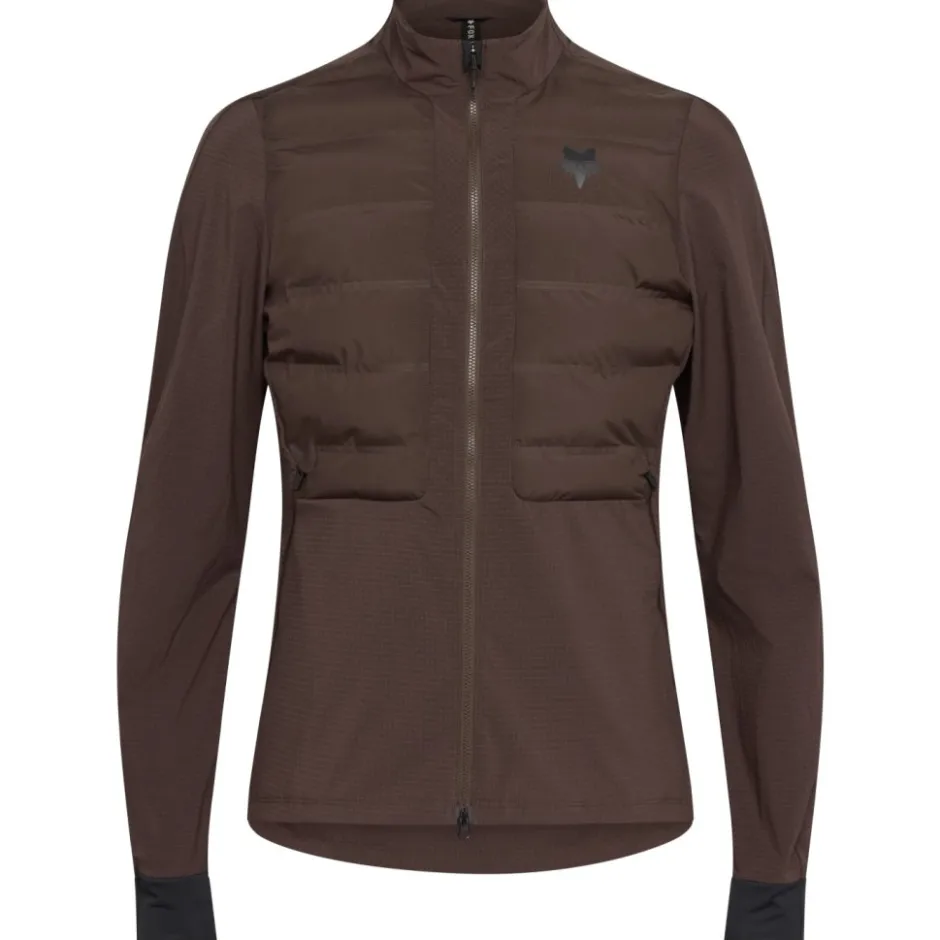 Winterjassen|Mtb-Jacks < FOX Racing FOX Fexair Fire Hybrid TB Fietja Heren - cocoa