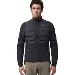 FOX Flexair Fire Hybrid MTB Fietsjas Heren - zwart
