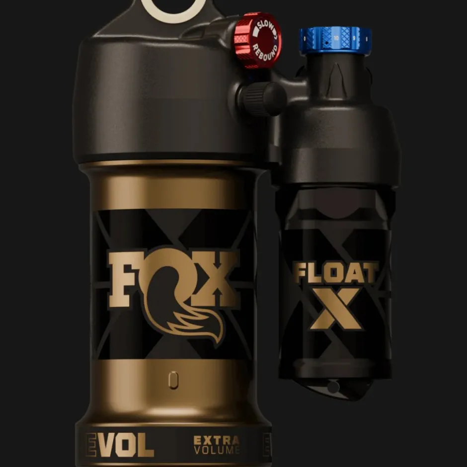 Schokdempers En Veren < FOX Factory FOX FLOAT X Demper - Factory | Air | EVOL LV | Metric | 2-Position - 185x55mm (Trunnion)