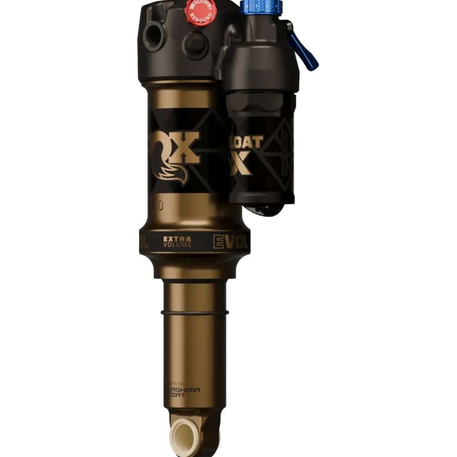 Schokdempers En Veren < FOX Factory FOX FLOAT X Demper - Factory | Air | EVOL LV | Metric | 2-Position - 185x55mm (Trunnion)