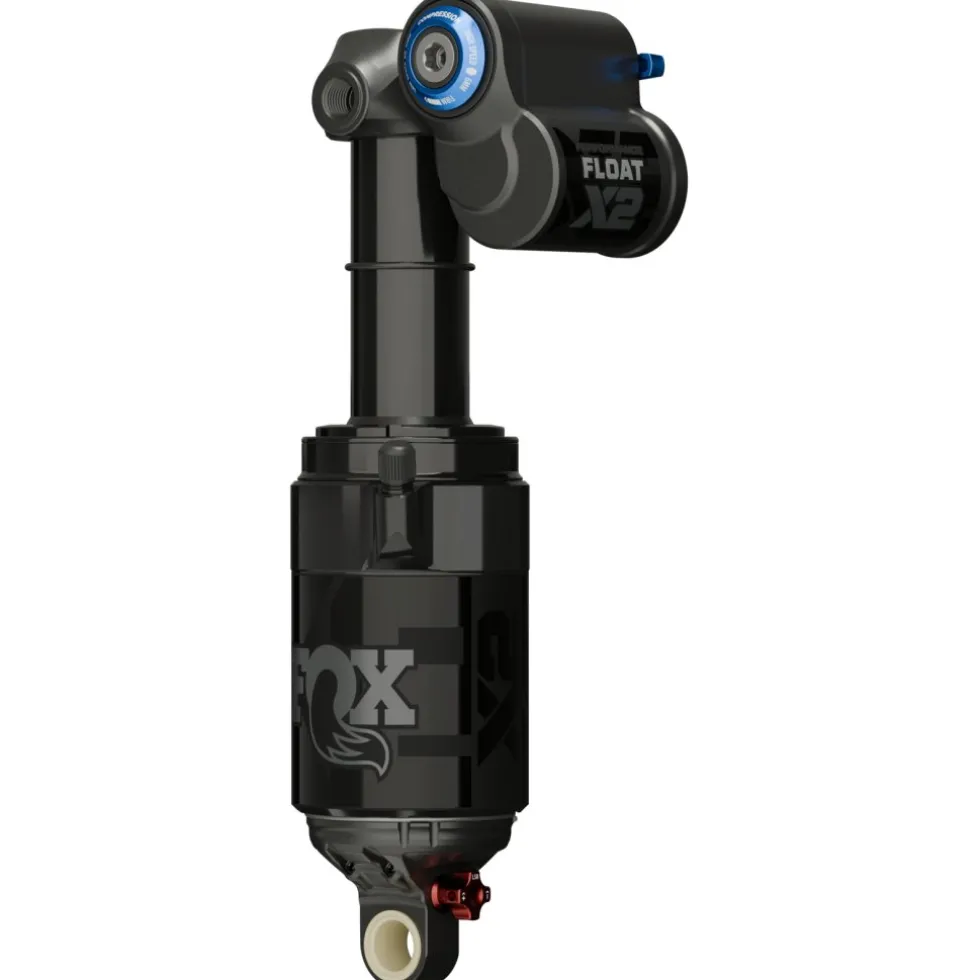FOX FLOAT X2 Demper - Performance Elite | Air | Monotube | Trunnion | Lever Type (2 Pos.) - 205x60mm