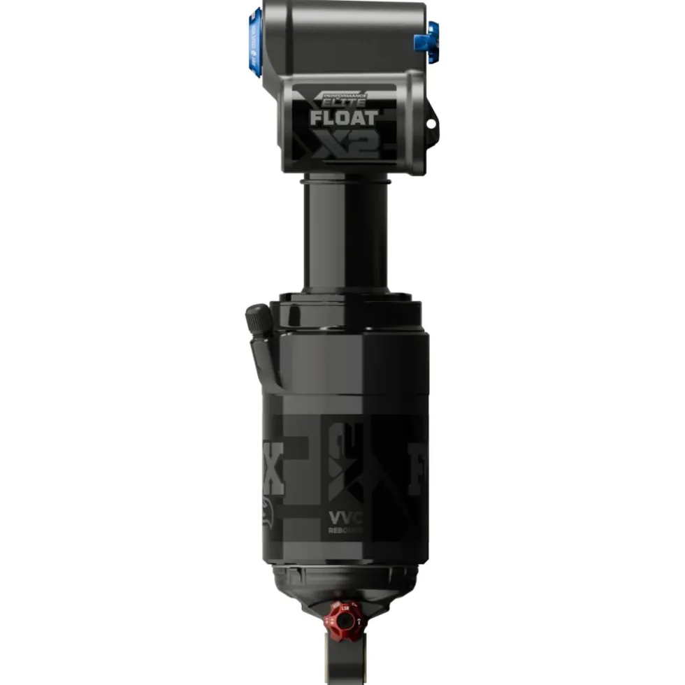 FOX FLOAT X2 Demper - Performance Elite | Air | Monotube | Trunnion | Lever Type (2 Pos.) - 205x60mm