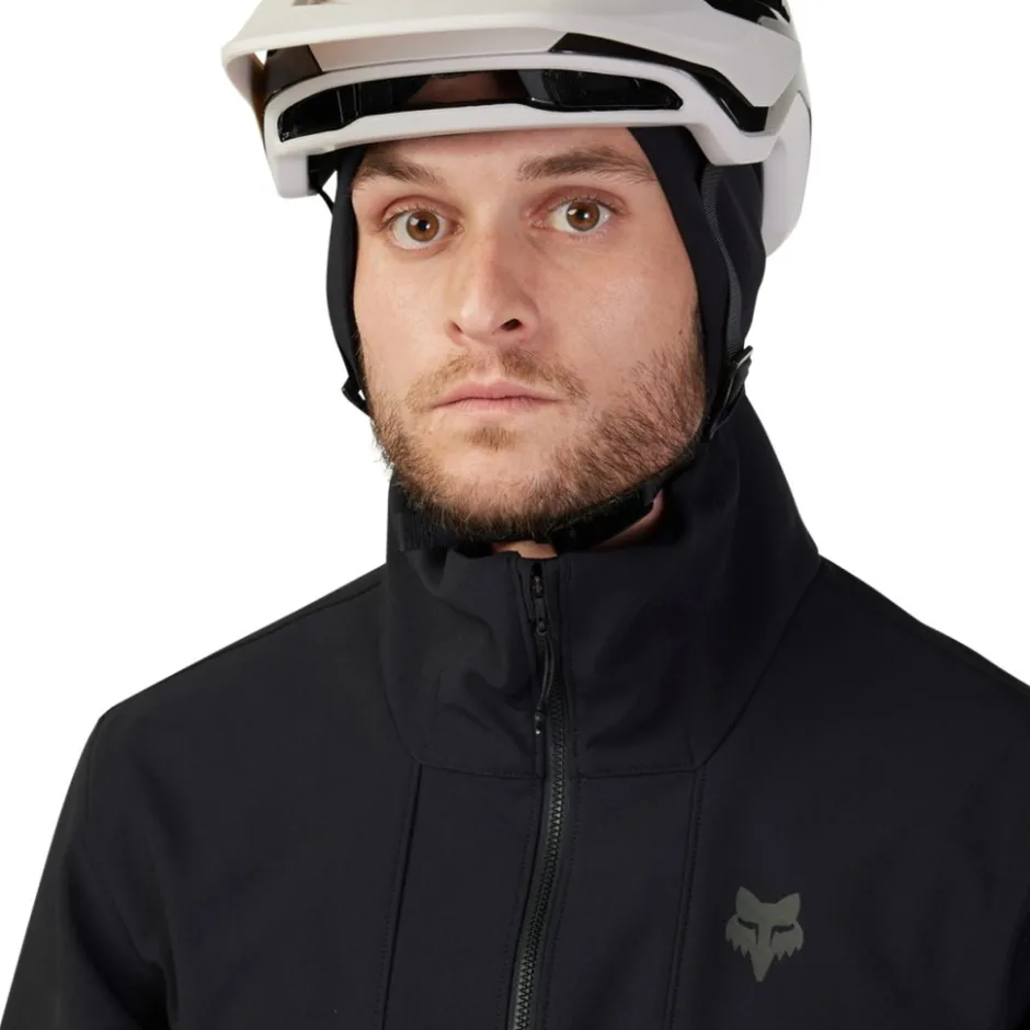 Regenjassen|Mtb-Jacks < FOX Racing FOX Ranger Fire Hoodie Heren - adobe