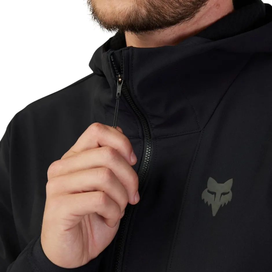 Regenjassen|Mtb-Jacks < FOX Racing FOX Ranger Fire Hoodie Heren - adobe