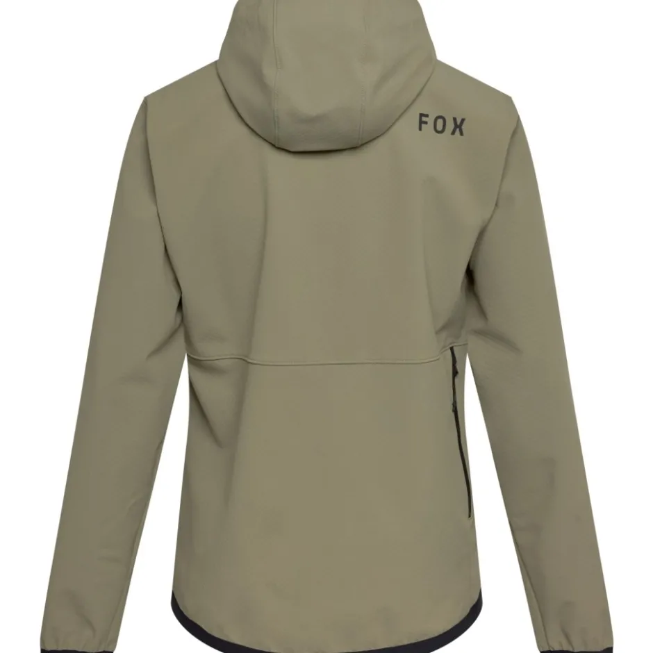 Regenjassen|Mtb-Jacks < FOX Racing FOX Ranger Fire Hoodie Heren - adobe
