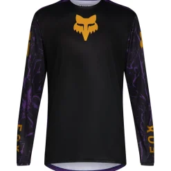 FOX Ranger Image Print MTB-shirt met lange mouwen voor kinderen - plum