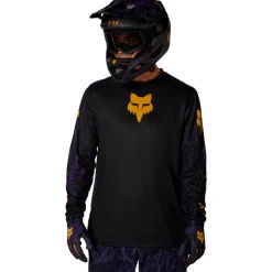 FOX Ranger Image Print MTB-shirt met lange mouwen voor kinderen - plum