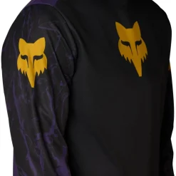 FOX Ranger Image Print MTB-shirt met lange mouwen voor kinderen - plum