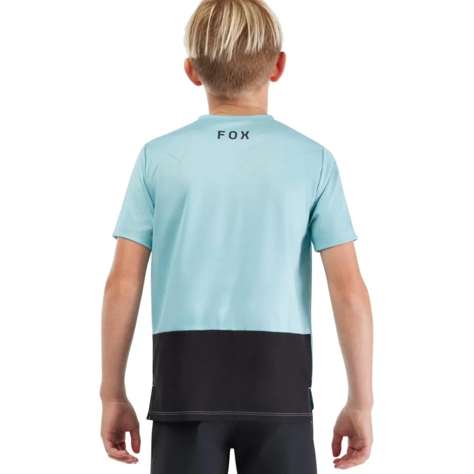 Shirts Kinderen|Mtb-Shirts < FOX Racing FOX Ranger MTB Fietsshirt Kinderen - Fox Head - pine