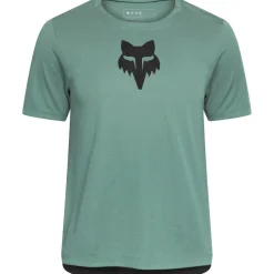 Shirts Kinderen|Mtb-Shirts < FOX Racing FOX Ranger MTB Fietsshirt Kinderen - Fox Head - pine