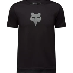 Shirts Kinderen|Mtb-Shirts < FOX Racing FOX Ranger MTB Fietsshirt Kinderen - Fox Head - zwart