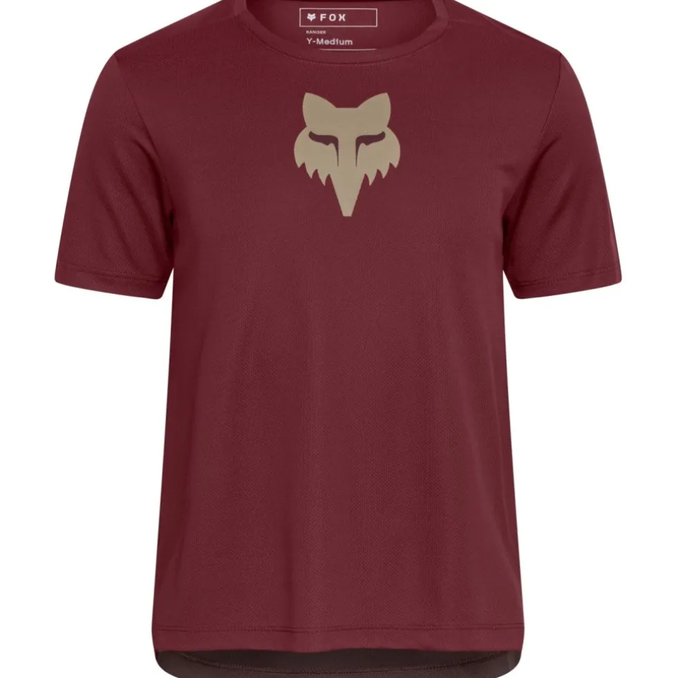 FOX Ranger MTB Fietsshirt Kinderen - Fox Head - rust