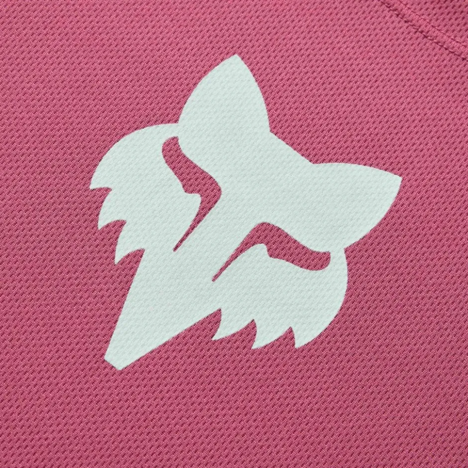 Shirts Kinderen < FOX Racing FOX Ranger MTB Fietsshirt Kinderen - Fox Head - berry