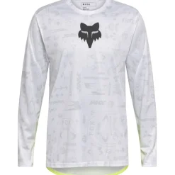 FOX Ranger MTB Fietsshirt met lange mouwen Heren - Lunar SE - white