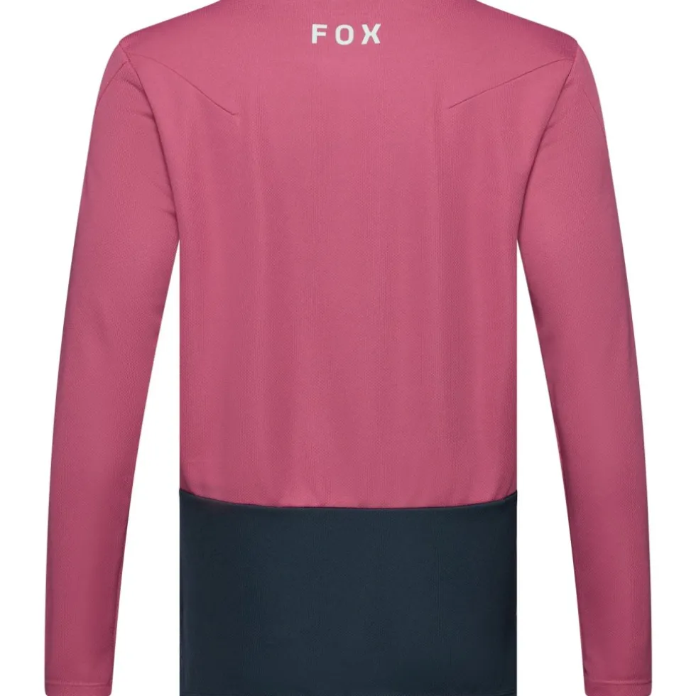 FOX Ranger MTB Fietsshirt met lange mouwen Kinderen - Fox Head - berry
