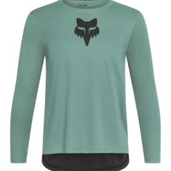 FOX Ranger MTB Fietsshirt met lange mouwen Kinderen - Fox Head - pine