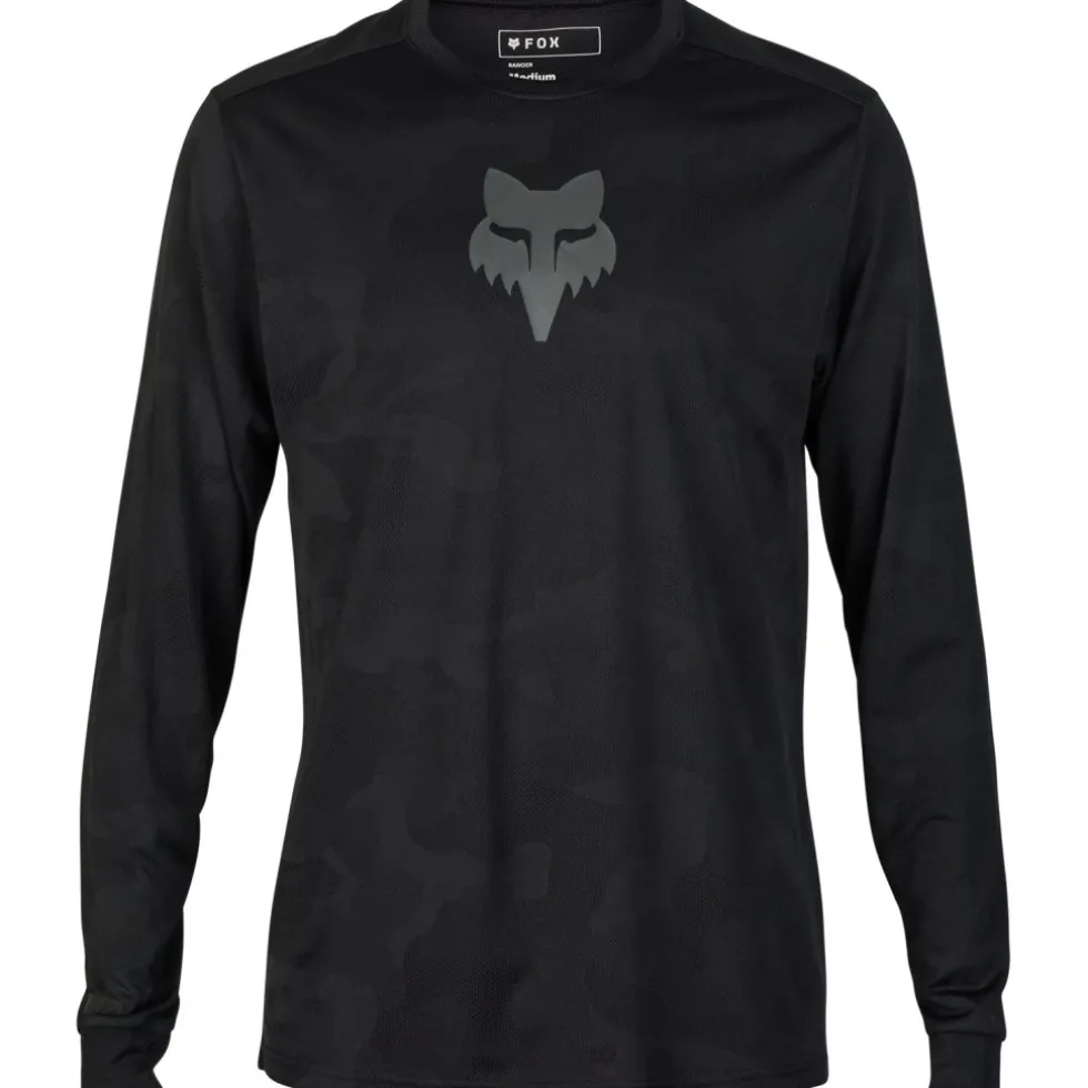 FOX Ranger TruDri Herenshirt met lange mouwen - zwart