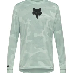 FOX Ranger TruDri mtb-shirt met lange mouwen voor heren - frost