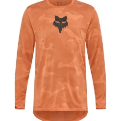FOX Ranger TruDri mtb-shirt met lange mouwen voor heren - coral