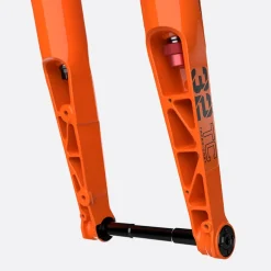 FOX 32 Taper-Cast Voorvork - Factory | FLOAT | GRIP SL - 28" | 40mm | Offset 45mm | 12x100mm - Shiny Orange